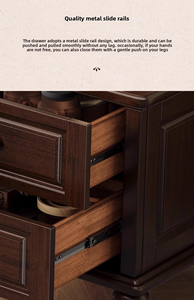 Modern Style Solid Wood Extendable TV Cabinet and <strong>Side</strong> <strong>Table</strong> Set Home <strong>Storage</strong> and Display Living Room - Product Image 5