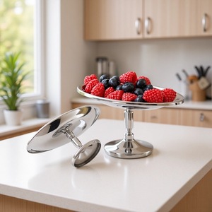 Coppette per Gelato in Acciaio Inox di Lusso Retrò a Forma di Banana, Ciotole per Dessert Ovali per Torte, Budini e Frutta - Product Image 2