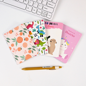Mini Libreta <span class=keywords><strong>de</strong></span> <span class=keywords><strong>Bolsillo</strong></span> Personalizada con Diseño <span class=keywords><strong>de</strong></span> Dibujos Animados, Cuaderno Pequeño A6 para Niños, Estudiantes, Diario Escolar y Toma <span class=keywords><strong>de</strong></span> Notas - Product Image 3
