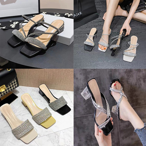 Scarpe da donna con corda a tubo di strass di cristallo di diamante decorazione Bling Bling per la produzione di scarpe - Product Image 6