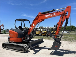 Excavadora Kubota U55-4, Precio de Oferta, Nuevo Diseño, Excavadora Compacta de 5.5 Toneladas, Mini Excavadora Pequeña en Venta - Product Image 2