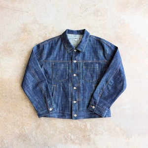 Clothing Factory Custom High Quality Two Piece Denim Jacket and Jeans <b>Pants</b> Set Blue Oversized Heavyweight Denim Jeans Suit Sets - Product Image 2