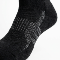 6 paires de chaussettes de sport de compression pour hommes, avec soutien de la voûte plantaire, respirantes, tricotées, athlétiques, pour la course (cheville, mollet, bas du pied)
