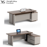 Meubles de bureau de luxe en forme de L, table de direction moderne, bureau de travail, bureau de direction, bureaux de direction