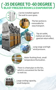 -45 grados congelador pescado congelado habitación almacenamiento en frío - Product Image 3