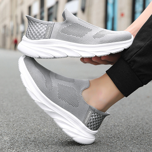 HuiMing OEM ODM, Zapatos Deportivos Casuales Unisex con Suela de EVA, Estilo Slip-On, Tejido de Punto, para Caminar - Product Image 6