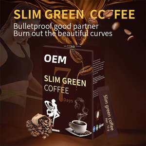 Café verde do OEM para a perda de peso e suplementos ervais saudáveis do emagrecimento do Detox para a ajuda digestiva sem efeitos secundários - Product Image 2