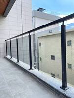 OEM/ODM 201/304 Edelstahl Handlaufzubehör Geländerbeschläge Balkon Treppenhaus Außen-Glasgeländer