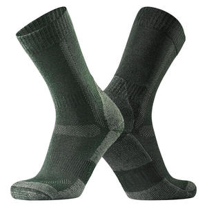 Chất Lượng Cao New Phong Cách Tùy Chỉnh Thoáng Khí Chống Vi Khuẩn Ngoài Trời Đi Bộ Đường Dài Thể Thao Merino Vớ Len - Product Image 3