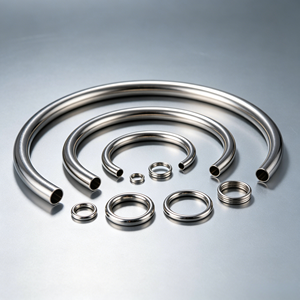 Custom Size Stainless Steel Elbow Tube, Adjustable Wall <b>Thickness</b>, Multi Layout & <b>Ring</b> Shape Placement - Product Image 3