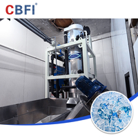 Máquina de Hielo en Tubo Industrial de Alta Precisión con Motor de Marca Reconocida, Ahorro de Energía Automático, Capacidad de 5-40 Toneladas/Día