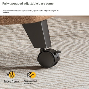 Taburete universal con ruedas, asiento suave para el hogar, taburete con ruedas para bebés, taburete infantil, banco pequeño, taburete bajo para zapatos - Product Image 4