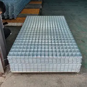 Flat Galvanized Sheet Welded Wire Mesh Panel