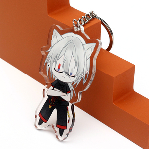 Custom Anime Cartoon Acrylic Keychains UV Printing Customized Color Size Lightweight Waterproof Home Decoration Business