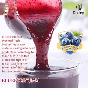 Các Nhà Sản Xuất Blueberry Mứt Trái Cây Bằng Cháo Xi-rô Tập Trung Tuyết Nón Xi-rô Cho Sinh Tố Frappe Nước Ép Trái Cây Trà Thành Phần - Product Image 4
