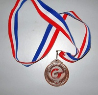 Médaille en émail 3D, émail dur, design personnalisé, or, argent, bronze, trophée en métal, fabrication directe