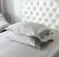 Luxueux sans couture en soie de mûrier chinois literie ensemble linge de lit