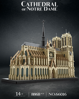 Reobrix 66016 cathédrale de Notre-Dame bloc briques ensembles pour enfants assemblage noël anniversaire cadeau Construction jouets pour enfants