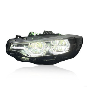 SJC Auto Part <strong>Headlight</strong> for BMW F32 2012-2019 F82 M4 Car <strong>LED</strong> DRL 425i 428i 430i 435i F36 F80 F33 Upgrade to LCI Style - Product Image 5