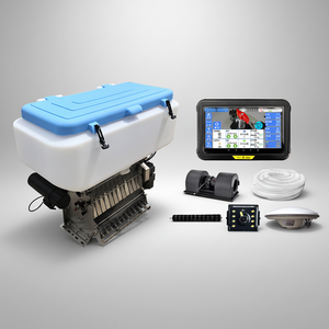 Semoir à air électrique pour herbe, 8/12/16/20 sorties, trémie 150L/200L/350L/500L, pour semis et fertilisation <span class=keywords><strong>de</strong></span> luzerne/herbe - Product Image 1