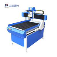 Mini routeur CNC de bureau 6090, machine CNC de loisir à 3/4/5 axes pour la gravure et la découpe de métal, bois, PVC, système de contrôle Mach3, moteur principal