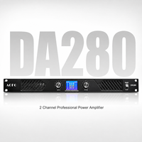 Amplificateur numérique double canal 800W avec écran d'affichage, amplificateur de puissance audio professionnel pour sonorisation de scène et enceintes PA