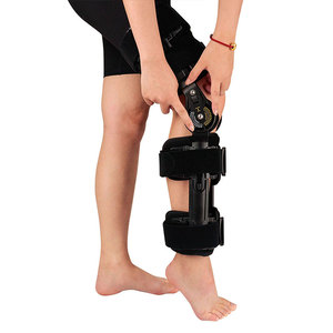 Rodillera con bisagras para mujer, inmovilizador de Terapia Física ajustable, ortesis de rodilla para aliviar el dolor, estabilizadores para caminar - Product Image 2