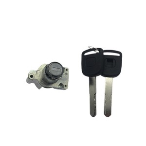 Honda Door Lock Cylinder 72185-TF0-G01 with 2 Keys for 2009-14 Fit Driver Side Replacement - Product Image 1