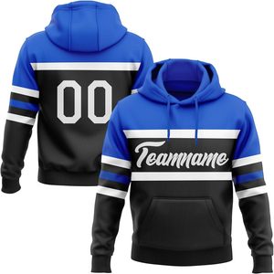 Fanscustom Custom <b>Men's</b> Women's Hockey Hoodies Sports <b>Pullover</b> Sweatshirt Personalized Team Uniforms Made Durable Polyester for - Product Image 2