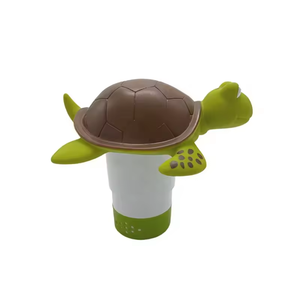 Distributeur de chlore de piscine en forme de tortue Chlorinat pour comprimés chimiques Convient aux onglets de 5 "Porte-<span class=keywords><strong>brome</strong></span> - Product Image 2