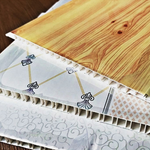 Paneles de Pared Interiores de PVC para Decoración, <span class=keywords><strong>Precio</strong></span> Bajo de Fábrica en Halong, China - Product Image 4