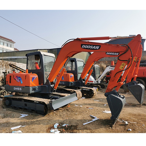 Usato 2020 modello 5.5 ton DONSAN DH55 mini escavatore mini scavatrice cina commercio all'ingrosso excavadora pollice secchio per la vendita - Product Image 1