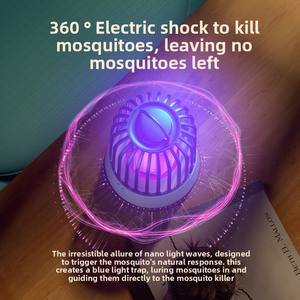 ไม้ตียุงไฟฟ้า LED แบบพกพา ใช้ได้ทั้งภายนอกและภายในอาคาร พร้อมแบตเตอรี่ในตัว มาตรฐานกัน<span class=keywords><strong>น้ำ</strong></span> IP33 ป้องกันยุง - Product Image 3