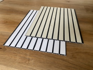 Panneau mural en PVC cannelé laminé, <span class=keywords><strong>prix</strong></span> usine, 300*2900*8MM, emboîtable, étanche, ignifuge, pour décoration intérieure, hôtel, bureau - Product Image 4