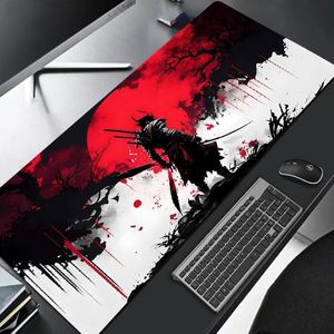 FX Japanese Samurai Mouse Pad Thickened Enlarged Gaming Desk <b>Mat</b> with Stitched Edge Office <b>Computer</b> Accessories OEM/ODM Service - Product Image 5