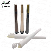 Papier en chanvre pur ultra-fin pour rouleaux faits à la main avec emballage en tube plastique à base de gomme naturelle