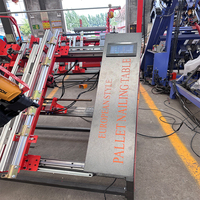 2023 prix d'usine machine à clouer les palettes en bois ligne de production automatique de blocs de palettes Euro machine à fabriquer des palettes en bois