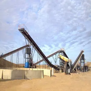 Linha completa de processamento de produção de areia do pó mineral de dolomite