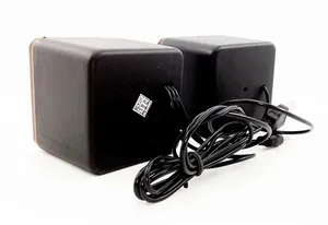 Portatile USB mini cablato 2 pezzi desktop / laptop piccolo altoparlante esterno piccolo altoparlante regalo audio 2.0 scatola del telefono cellulare