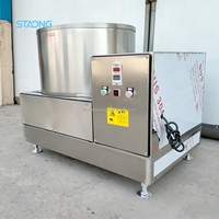 Machine à retirer l'huile des chips de pommes de terre en acier inoxydable, déshuileuse centrifuge pour snacks frits, machine à déshydrater les légumes