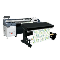 Locor nuevo diseño 3,2 m de ancho formato UV híbrido impresora G6/1024I/1024A cabezas máquina plana para PVC rígido Banner papel tapiz cuero