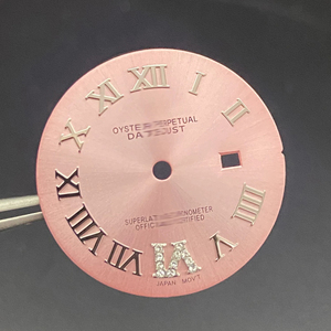24.5mm高品質ローマ数字サンバースト文字盤 NH05ムーブメント用 腕時計改造アクセサリー - Product Image 5