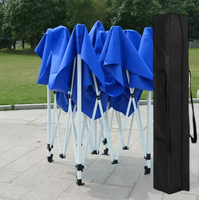 Tente Pliante 3x3 Robuste pour Extérieur, Auvent Commercial, Tente Événementielle avec Logo, Toiles de Tente pour Camping
