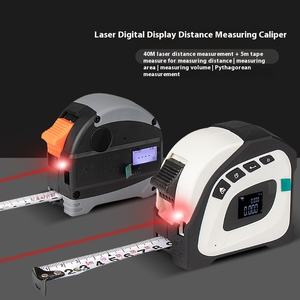 Memanfaatkan 30m 40m <span class=keywords><strong>Laser</strong></span> Digital pengukur jarak 2-in-1 USB Rangefinder dan pita elektronik kelas industri - Product Image 3