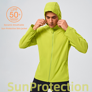 Ultra-<b>Lightweight</b> Windproof Breathable and Water-Resistant <b>Jacket</b> Anti-UV <b>Running</b> Skin <b>Jacket</b> for Unisex - Product Image 2