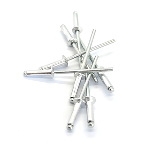 Rivets aveugles à extrémité ouverte, faciles à utiliser, de haute qualité, étanches, en alliage d'aluminium, en acier inoxydable, classes 4.8, 8.8, 10.9 - Product Image 1