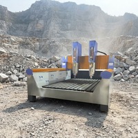 Nouvelle machine de découpe de granit 5,5 kW et de gravure 3D de monuments avec moteur de broche 7,5 kW et longueur maximale de 3200 mm
