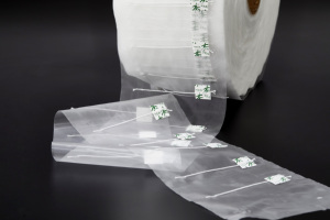 Eco Friendly PLA Pyramid Tea <b>Bag</b> Mesh Filter Material With String 120 For Tea <b>Bag</b> Production Biodegradable <b>Compostable</b> Filter - Product Image 5