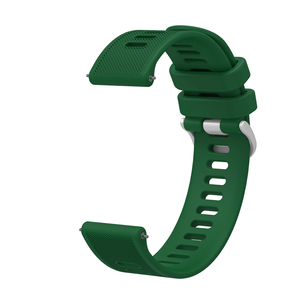 <span class=keywords><strong>Correa</strong></span> de silicona de 20mm para <span class=keywords><strong>Garmin</strong></span> 245 158, lazo de repuesto de acero inoxidable, <span class=keywords><strong>correa</strong></span> elástica ajustable para reloj inteligente deportivo - Product Image 3