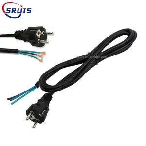 H05vvf 3G1.5mm2 Computer Approved Approval Europe Vde Standard Eu Plug C5 Ac Power Cord